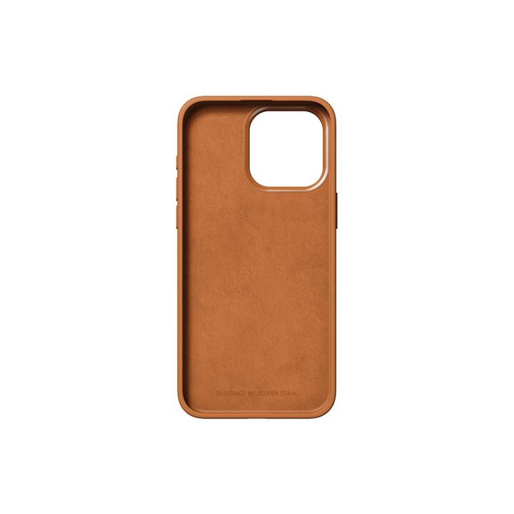 NUDIENT Backcover (iPhone 15 Pro Max, Arancione, Alluminio)