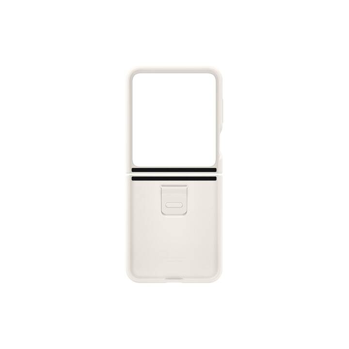 SAMSUNG Backcover mit Ring (Galaxy Z Flip 5, Cream)