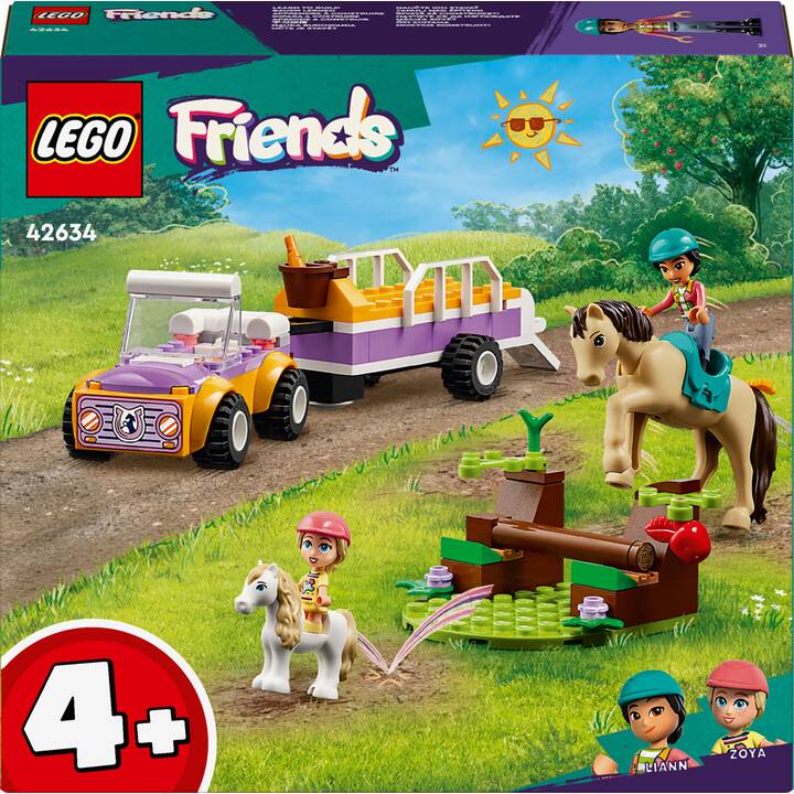 LEGO Friends Pferde- und Pony-Anhänger (42634)