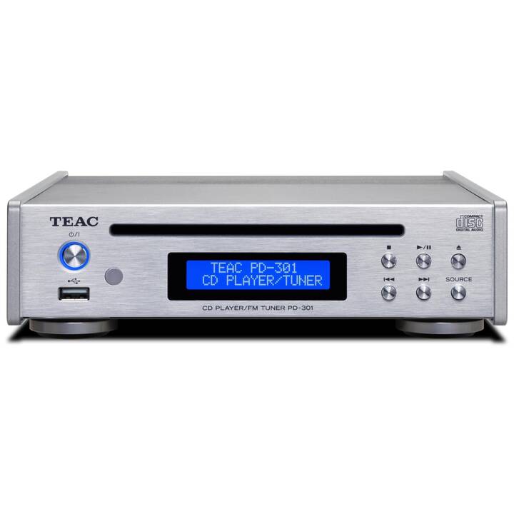 TEAC PD-301DAB-X-S Récepteur CD (Argent)