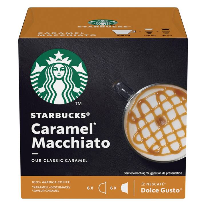 STARBUCKS Kaffeekapseln Caramel Macchiato (12 Stück)