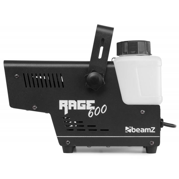 BEAMZ Rage 600LED Machine à fumée (0.5 l, 600 W, Blanc, Noir)