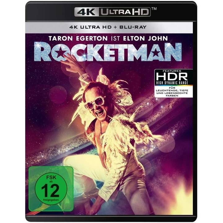 Rocketman (4K Ultra HD, ES, PL, IT, JA, DE, RU, FR, CS, HU)