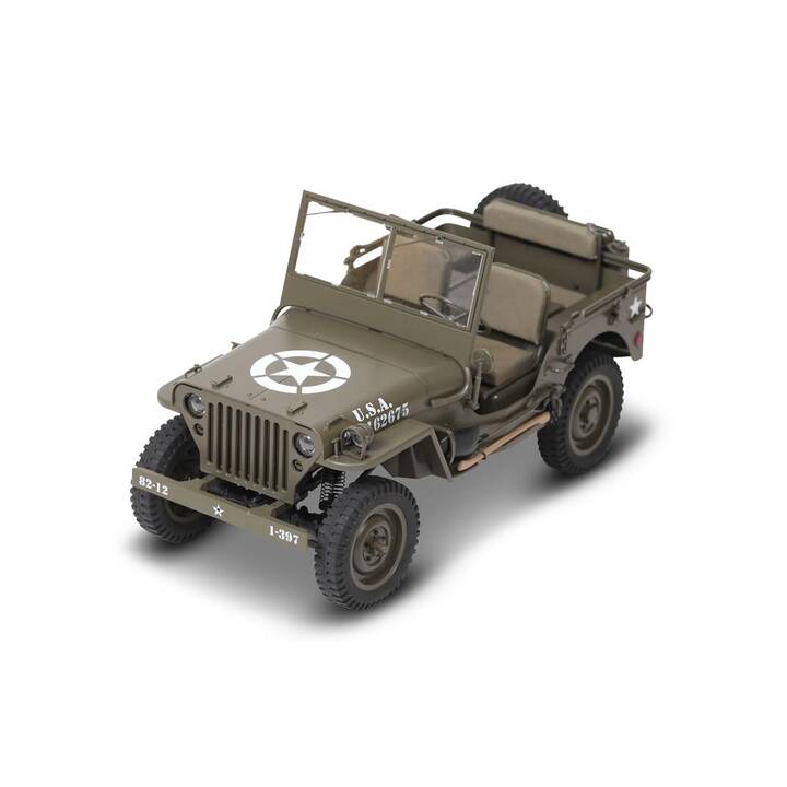 ROCHOBBY 1941 MB Willys Jeep (Motore a spazzole, NiMH, 1:6)