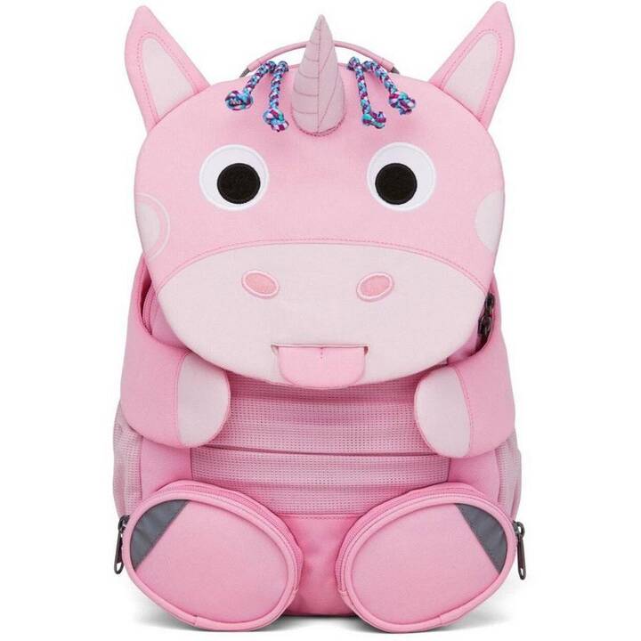 AFFENZAHN Zaino Grande Amico Unicorn (8 l, Pink)