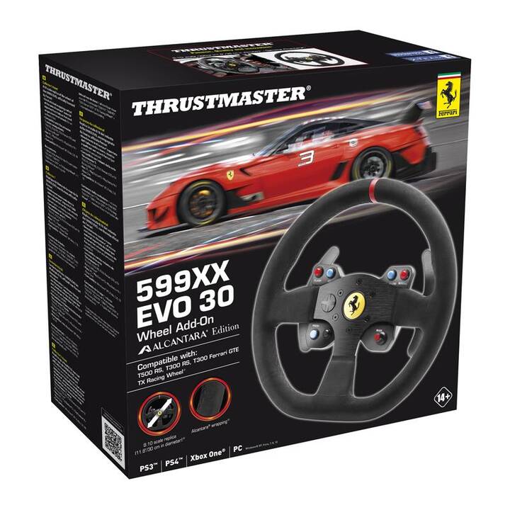 THRUSTMASTER 599XX EVO 30 Add-On Alcantara Edition Volante (Nero)