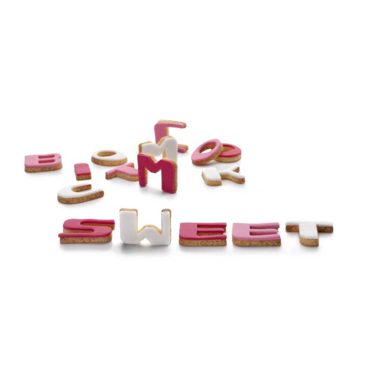 Set di taglio biscotti IBILI lettere 26 pezzi