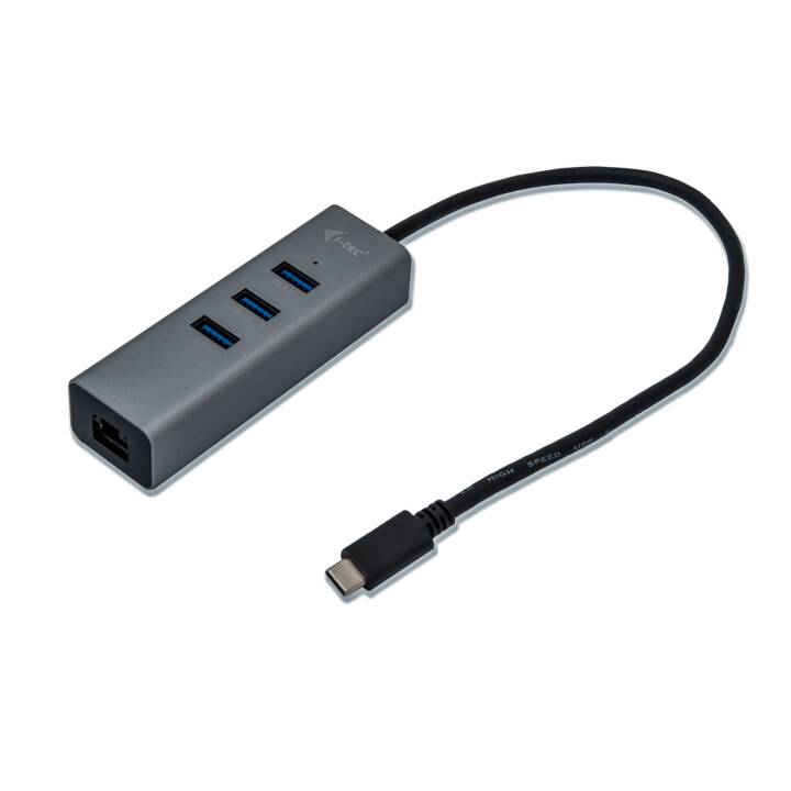 Mozzo a 3 porte USB-C I-TEC USB-C Metal a 3 porte