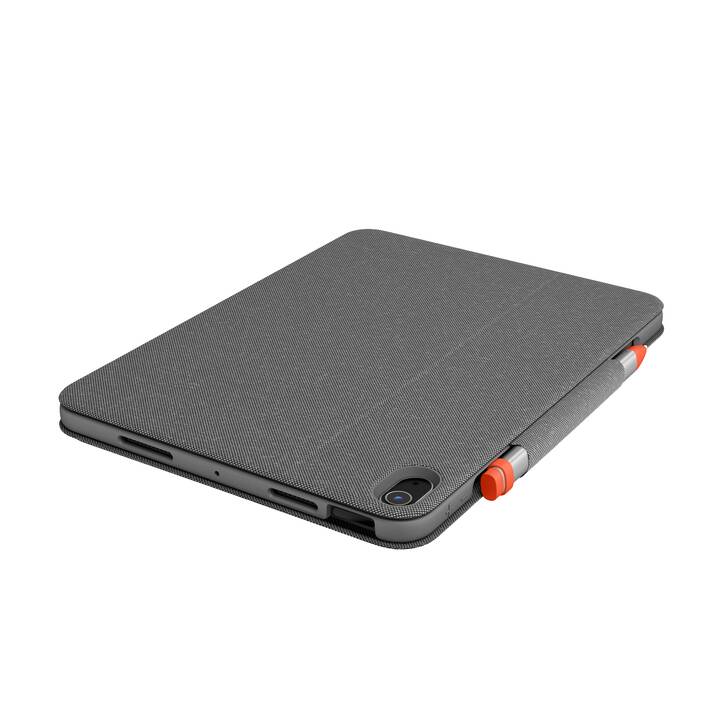 LOGITECH QWERTZ Type Cover (10.9", Grigio)