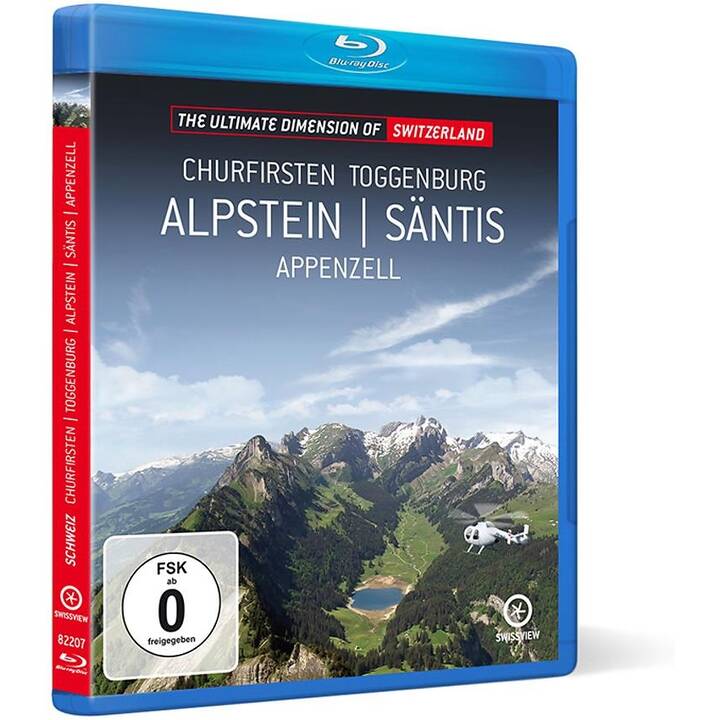 Swissview Vol. 7 - Churfirstein / Toggenburg / Alpstein / Säntis / Appenzell (DE, EN, FR)