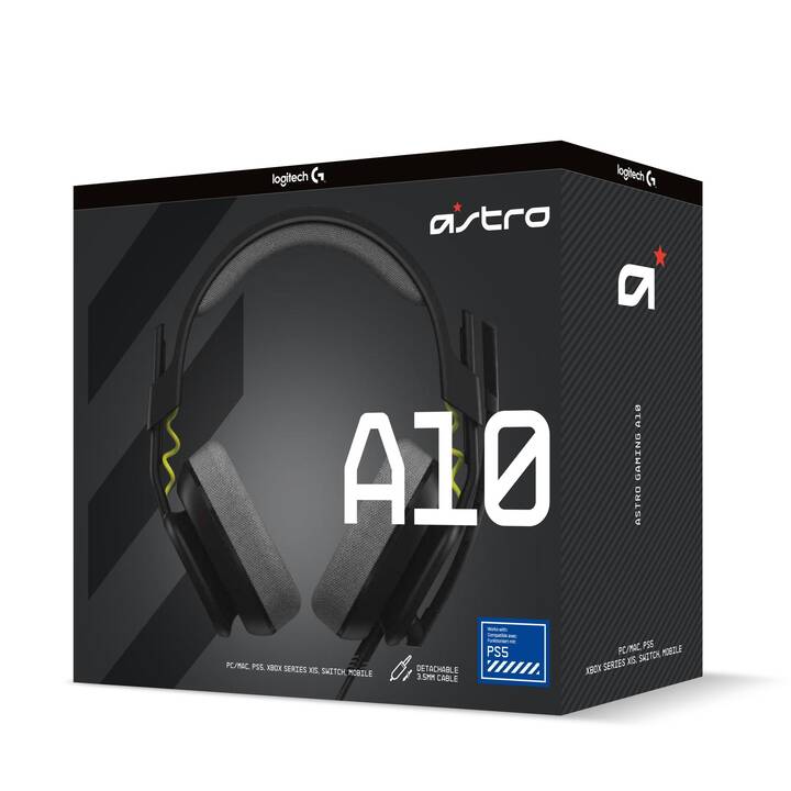 ASTRO GAMING Casque micro de jeu Astro A10 Gen 2 PlayStation Salvage Black (Over-Ear)
