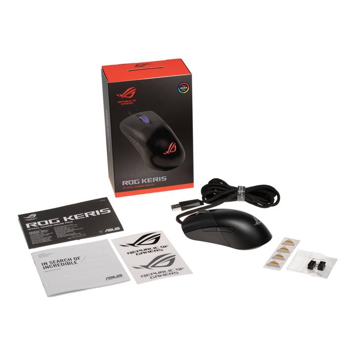 ASUS ROG Keris Wired Mouse (Cavo, Gaming)