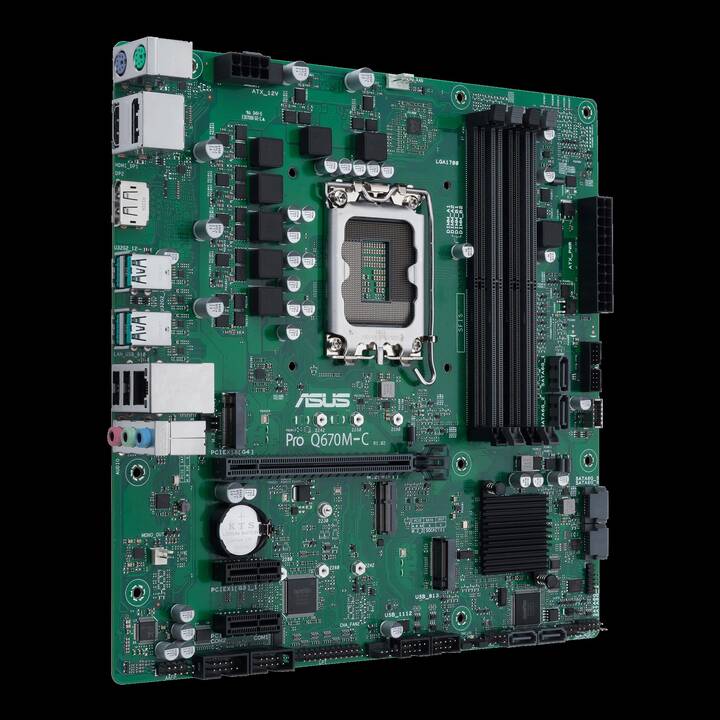 ASUS Pro Q670M-C-CSM (LGA 1700, Intel Q670, Micro ATX)