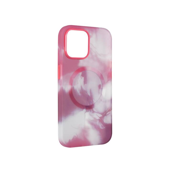 PURO Backcover mit Kordel (iPhone 15 Pro, Rosa)