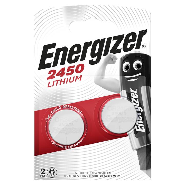 ENERGIZER Batterie (CR2450, 2 pièce)