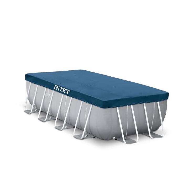 INTEX Piscina fuori terra con struttura tubolare in acciaio Prism Frame (244 cm x 488 cm x 107 cm)