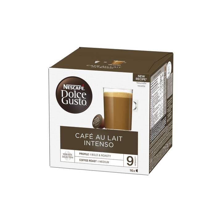 NESCAFÉ DOLCE GUSTO Capsules de Café Café lait Intenso (16 pièce)