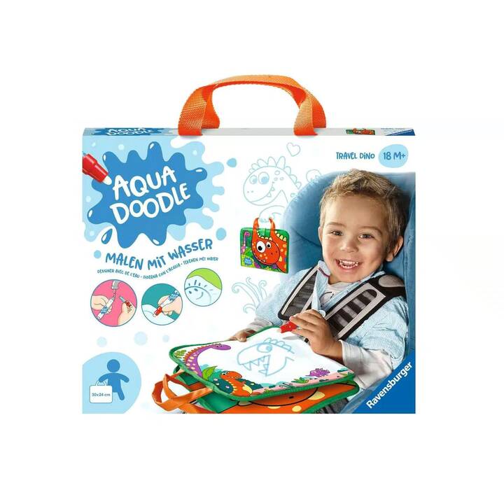 RAVENSBURGER Aqua Doodle Travel Dino Peinture à l'eau