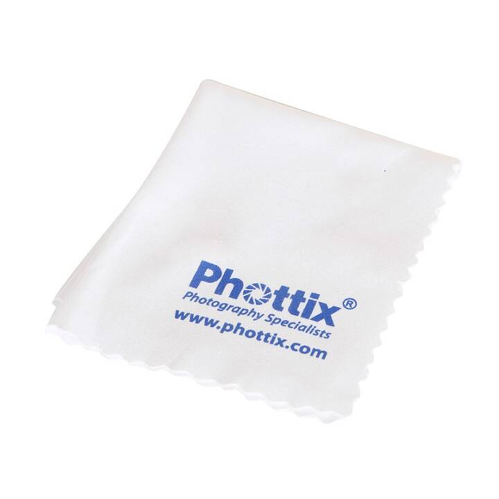 PHOTTIX Optical Chiffon de nettoyage de caméra (Blanc)