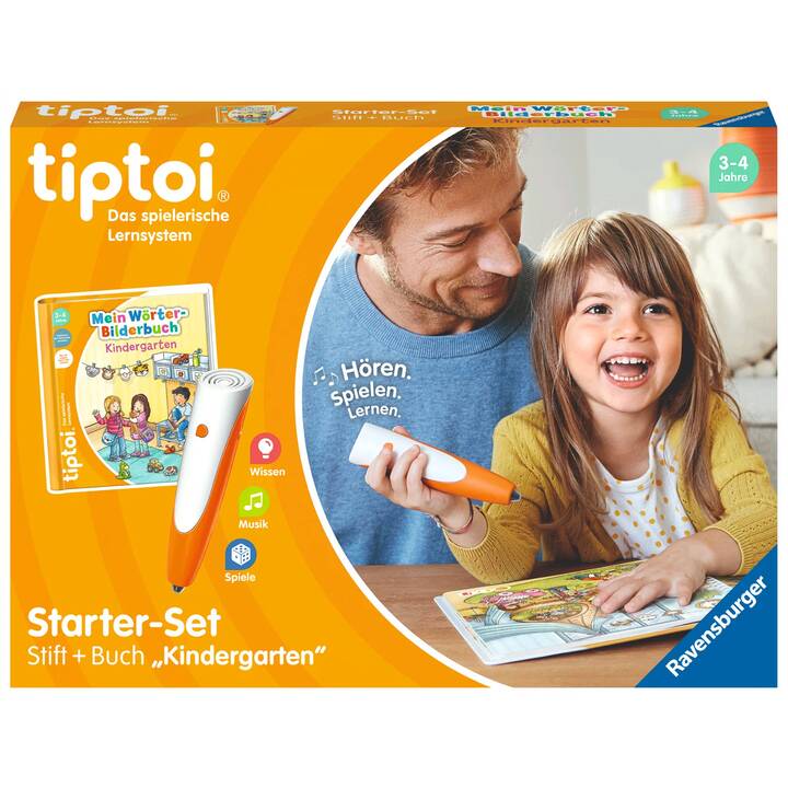 TIPTOI Stift und Wörter-Bilderbuch Kindergarten Kit de démarrage (DE)