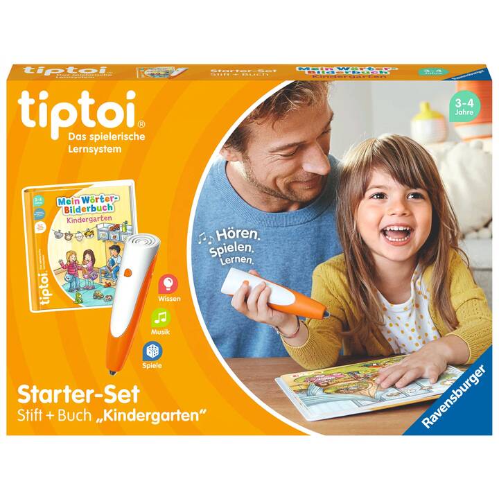 TIPTOI Stift und Wörter-Bilderbuch Kindergarten Set iniziale (DE)