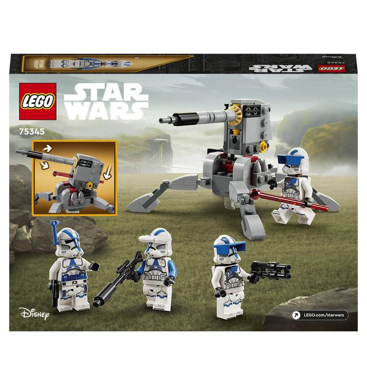 LEGO Star Wars Battle Pack Clone Trooper Legione 501 (75345)