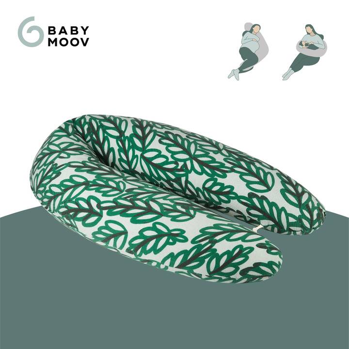 BABYMOOV Cuscini allattamento (40 cm, Verde)