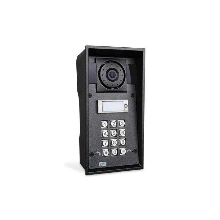 2N Borne de porte IP Force avec caméra 1 Bouton-poussoir d'appel