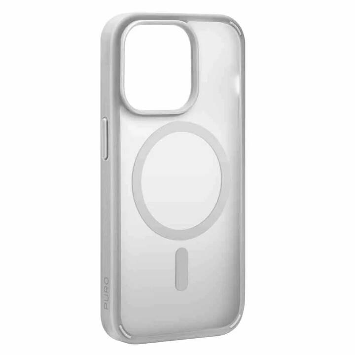 PURO Backcover (iPhone 15 Pro, Argent)