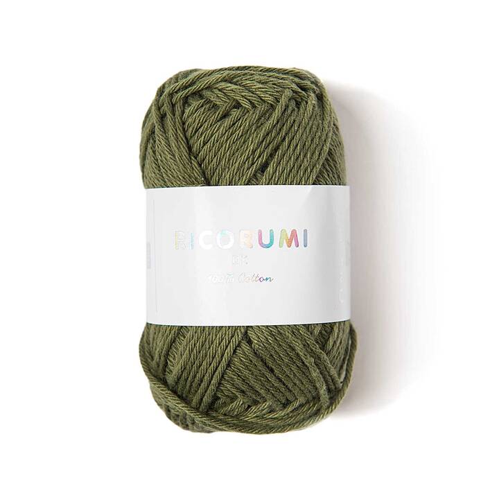 RICO DESIGN Wolle Creative Ricorumi (25 g, Olivgrün, Grün)