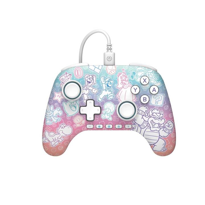 POWER A Wired Mushroom Kingdom Gamepad (Mehrfarbig)