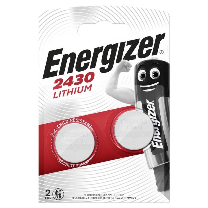 ENERGIZER Batterie (CR2430, 2 pièce)