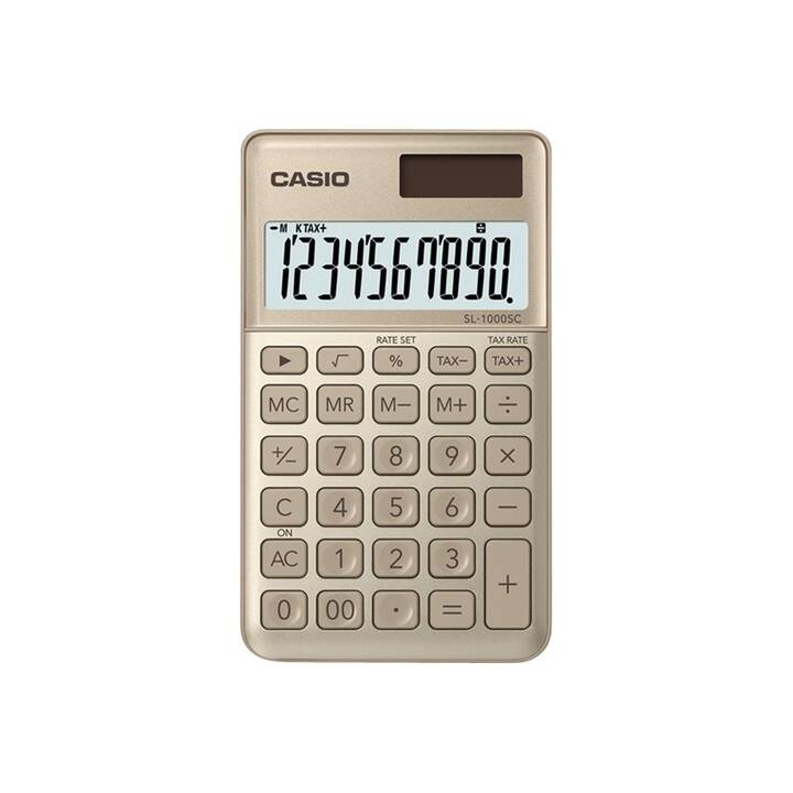 CASIO SL1000SCG Calculatrice de poche