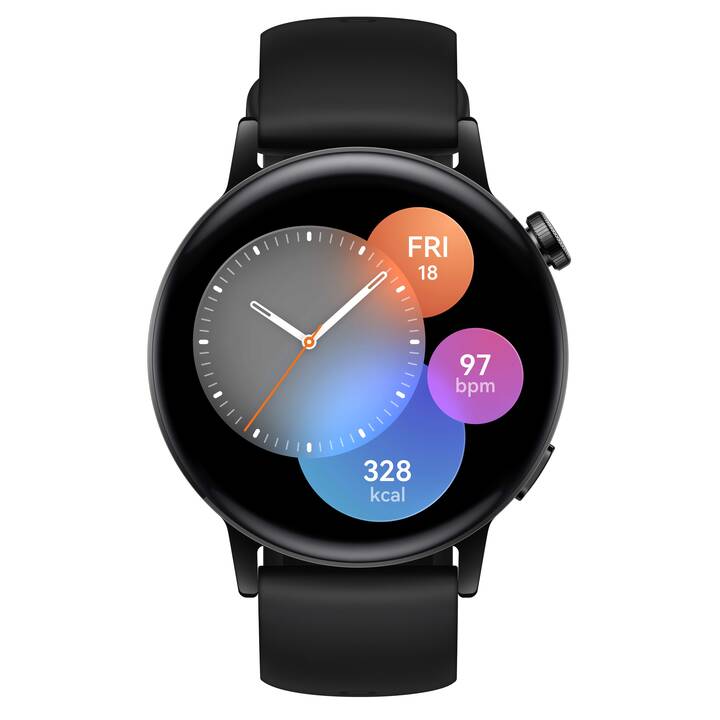 HUAWEI Watch GT 3 (42 mm, Kunststoff, Edelstahl)