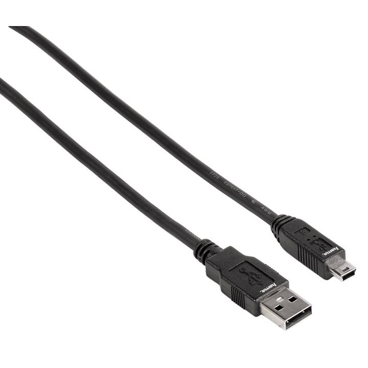 HAMA Câble USB (Fiche Mini USB 2.0 de type B, USB Typ-A, 1.8 m)