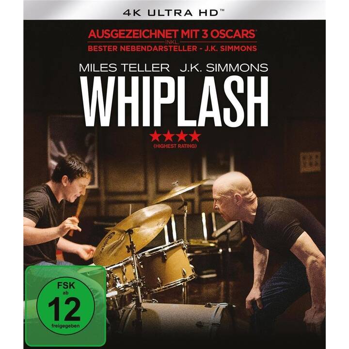 Whiplash  (4K Ultra HD, DE, EN, FR)