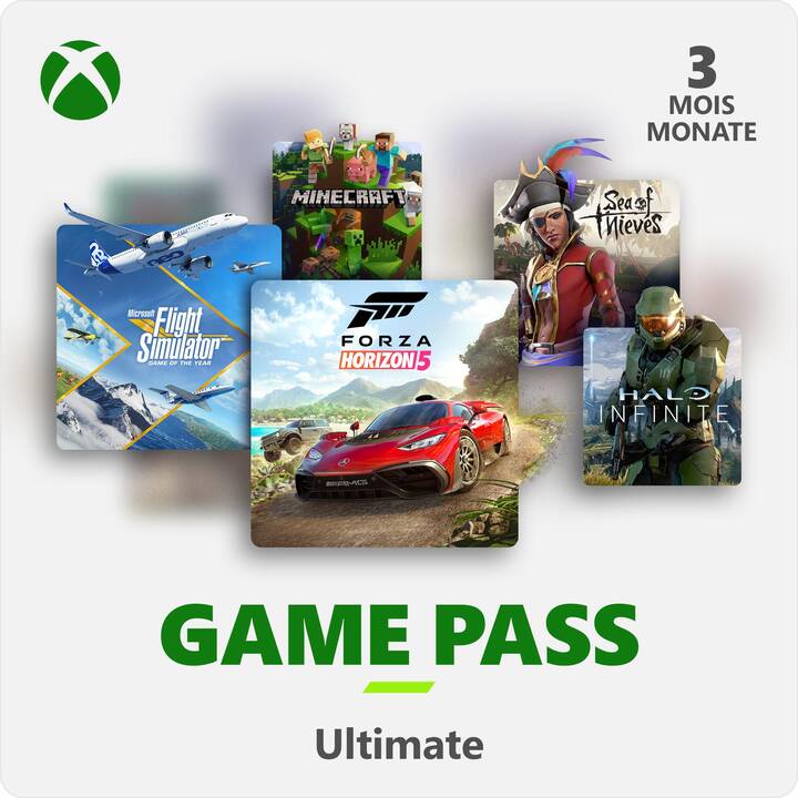 Xbox Game Pass Ultimate 3 Monate (ESD, DE, FR)