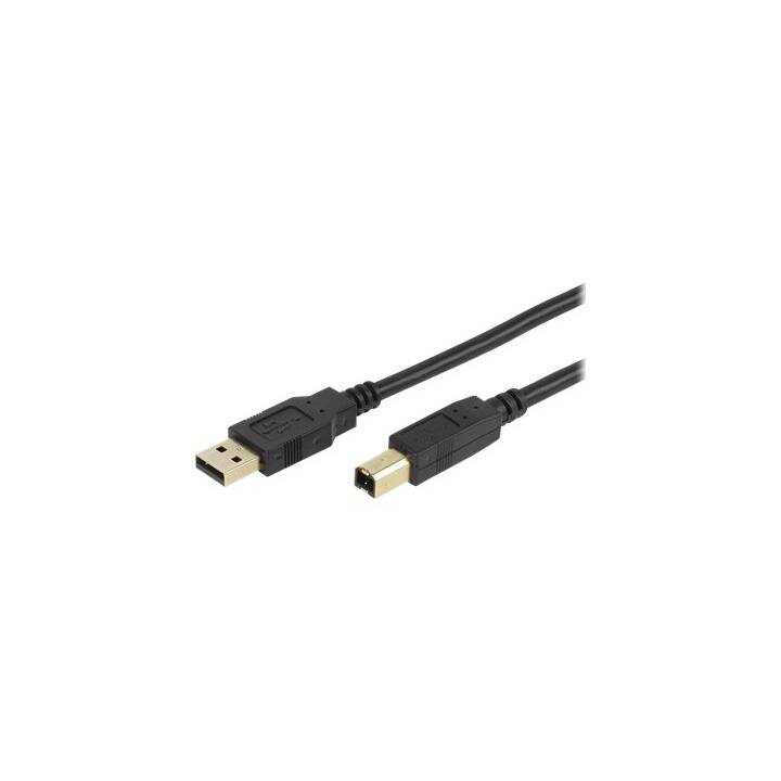 VIVANCO Câble USB (USB de type A, USB Typ-B, 1.8 m)