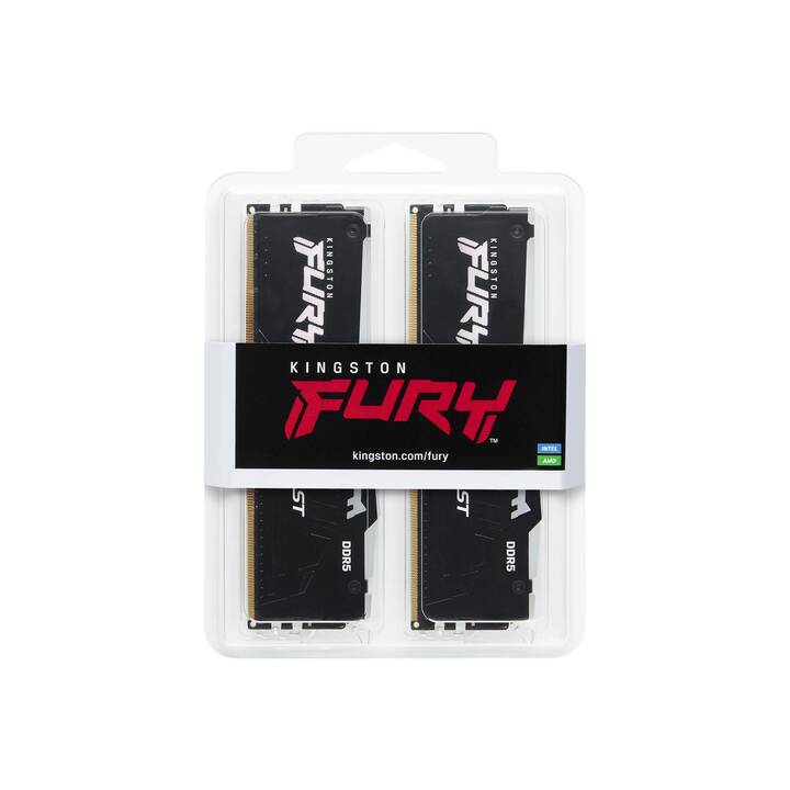 KINGSTON TECHNOLOGY Fury Beast RGB KF552C36BBEAK2-64 (2 x 32 Go, DDR5 5200 MHz, DIMM 288-Pin)