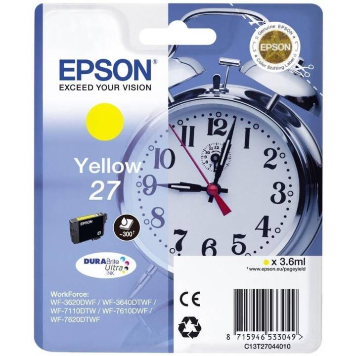 EPSON C13T27044012 (Gelb, 1 Stück)