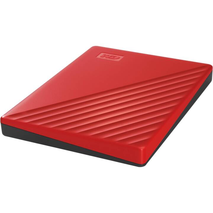 WD My Passport (USB Typ-A, 2 TB, Rot)