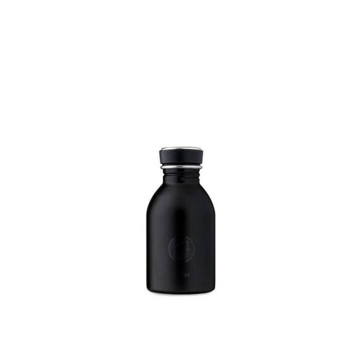 24BOTTLES Trinkflasche Urban Tuxedo Black (0.25 l, Schwarz)