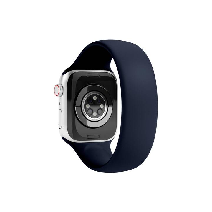 VONMÄHLEN Solo Loop Armband (Apple Watch Series 5 / Series 3 / Series 4 / Series 6, Dunkelblau)