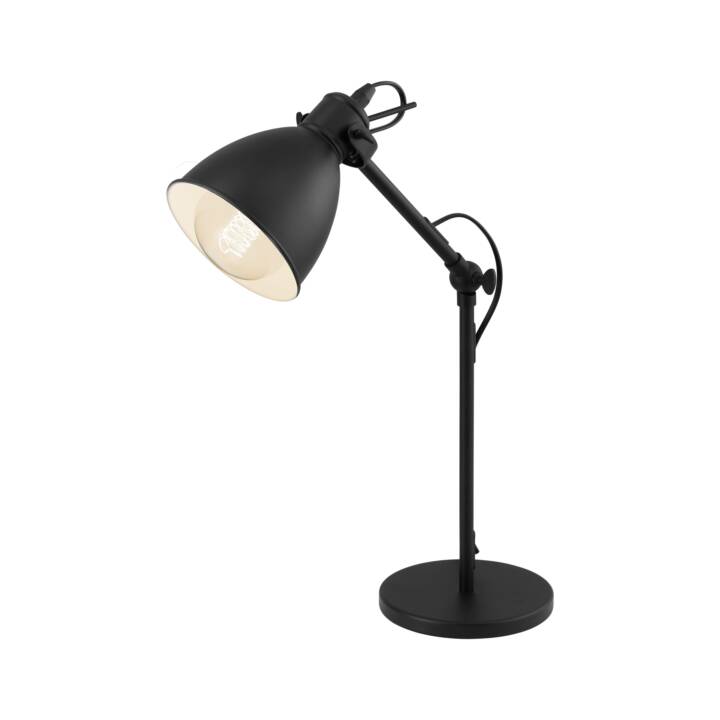 EGLO Lampe de table Priddy (Blanc, Noir)
