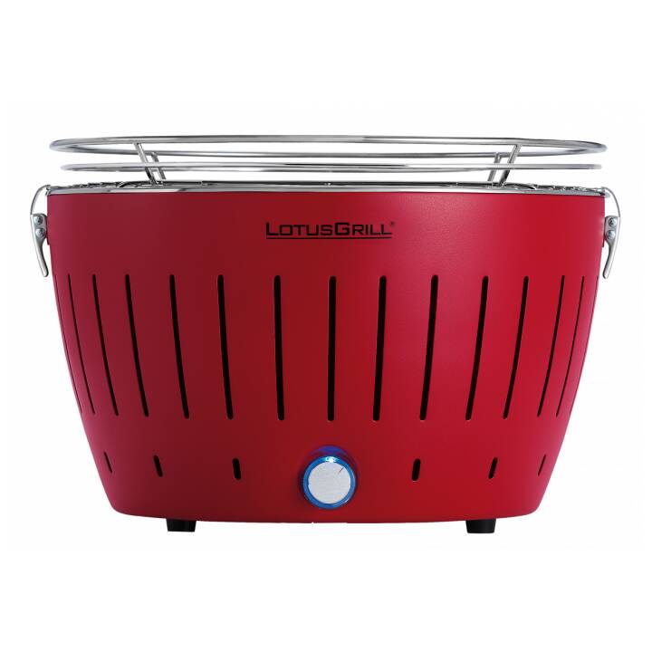 LOTUSGRILL Original Gril à charbon de bois (Rouge)