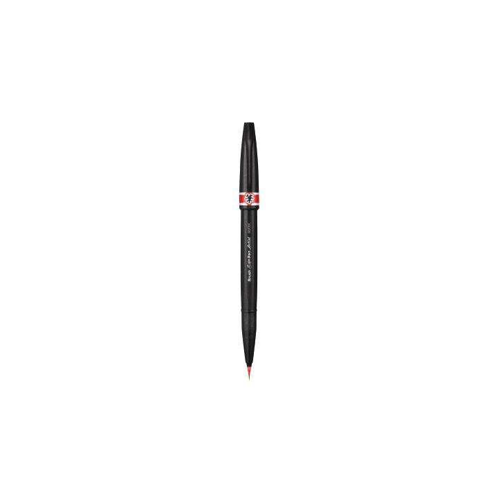 PENTEL Brush Sign Pen Artist SESF30C-BX Filzstift (Rot, 1 Stück)