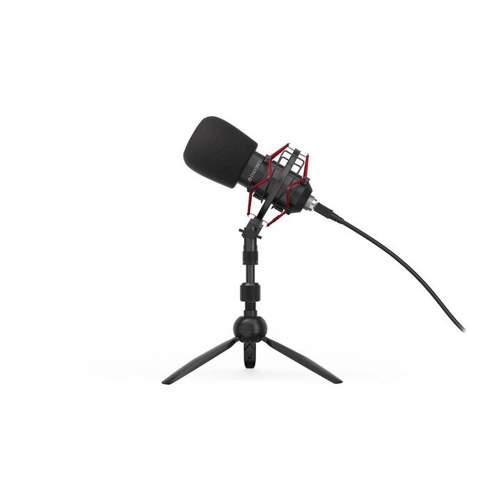 ENDORFY Solum T Microphone de table (Noir, Rouge)