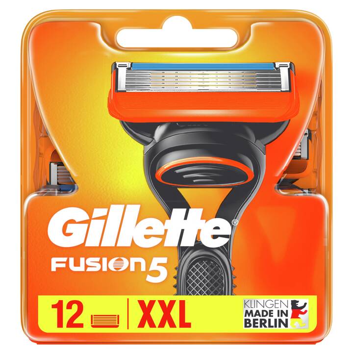 GILLETTE Lame de rasoir Fusion5 (12 pièce)