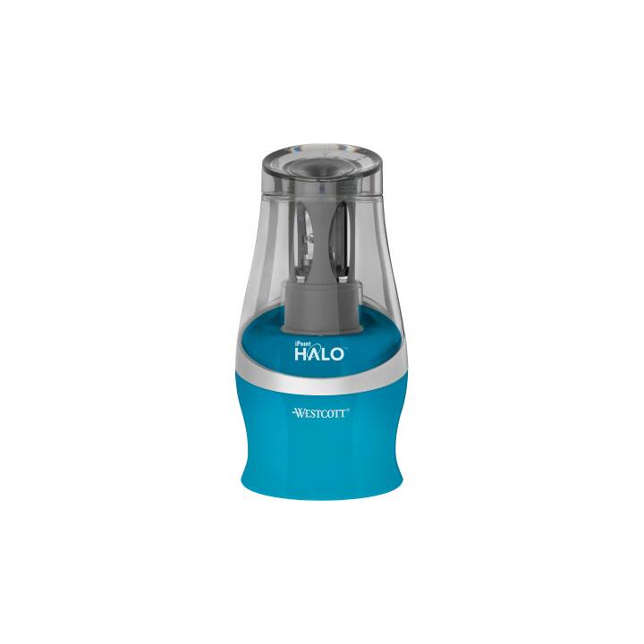 WESTCOTT Taille-crayon électrique iPoint Halo E-5505300 (Turquoise)