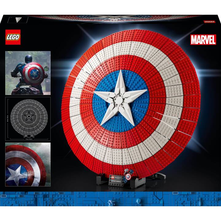 LEGO Marvel Super Heroes Lo scudo di Captain America (76262)